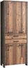 Aktenschrank >Celon< in Old Wood Vintage - 86x220.7x41.6cm (BxHxT) Bild 3