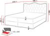 Boxspringbett Sultan, 160x200 cm Bild 4