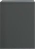 vidaXL Nachttisch Hochglanz-Grau 40 x 30 x 40 cm Spanplatte [800025] Bild 5