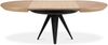 Micadoni 8-Sitzer Tisch Toni 120cm Holz Natürliches Eichenfurnier Bild 3
