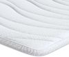 vidaXL Matratzenauflage Weiß 100 x 200 cm Strickstoff 4106416 Bild 2