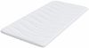 vidaXL Matratzenauflage Weiß 100 x 200 cm Strickstoff 4106416 Bild 4