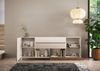 Sideboard >Morena< soft-close, Cashmere / Mercure, Holzwerkstoff - 241x94x42cm (BxHxT) Bild 3