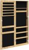 vidaXL Schmuckschrank mit Spiegel Wandmontage 37,5x10x106 cm 353219 Bild 5