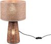 Tischleuchte STRAW aus Naturmaterial Rattan Braun, Höhe 40cm Bild 2