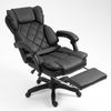 Schreibtischstuhl Design Bürostuhl TV Bürosessel Chefsessel Relax & Home Office Schwarz Bild 4