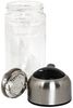 HTI-Line Trinkflasche Trinkflasche Glas mit Einsatz, Glasflasche, Flasche togo Bild 2