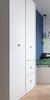 XL Küchenhängeschrank Kvantum 60x32,5x96cm 2-türig Farbe: beige matt / weiß (Q-W4/60) Bild 3