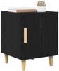 vidaXL Nachttisch Schwarz Eichen-Optik 40 x 40 x 50 cm Holzwerkstoff 880605 Bild 3