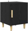 vidaXL Nachttisch Schwarz Eichen-Optik 40 x 40 x 50 cm Holzwerkstoff 880605 Bild 2