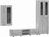 vidaXL TV-Schrankset mit Tür FLORIN 3 pcs Graues Sonoma Holzwerkstoff 3397970 Bild 2