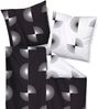 Janine Bettwäsche J.D. 87073 98 Schwarz Mako Satin 155 x 220 + 80 x 80 cm Bild 2