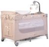 Cangaroo Reisebett Once upon a time Laufstall zwei Ebenen Matratze Wickelauflage beige Bild 3