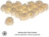 COZY HOME LED-Lichterkette Rosen Lichterkette Batterie & Stecker -, 5 Meter & 20 Blumen LED Warmweiß I Batterie&Stecker I Innenanwendung Bild 3