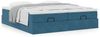 vidaXL Ottoman-Bett mit Matratzen Dunkelblau 200x200 cm Samt 3311271 Bild 4