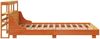 vidaXL Massivholzbett ohne Matratze Wachsbraun 150x200 cm Kiefernholz 3306419 Bild 5