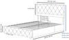HAUSS SPOLE Polsterbett Bettgestell hydraulische Stauraumbett,langlebig und schmutzabweisend (0-tlg) Bild 3