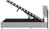 HAUSS SPOLE Polsterbett Bettgestell hydraulische Stauraumbett,langlebig und schmutzabweisend (0-tlg) Bild 4