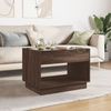 vidaXL Couchtisch mit Infinity-LED Braun Eichen-Optik 70x50x50 cm 847664 Bild 3