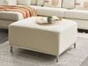 Ottomane Polsterbezug beige OSLO Bild 3