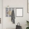 vidaXL Wandmontierter Kleiderständer Grau Sonoma 85 x 10 x 45 cm 874488 Bild 4