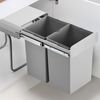 WESCO 755601-85 Abfallsorter 30 (2x15) Liter DOUBLE DELUXE ab 30cm Schrankbreite Bild 3