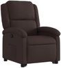 vidaXL Relaxsessel mit Aufstehhilfe Dunkelbraun Stoff 3204169 Bild 3