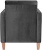 Sessel Karol Bezug Samtvelours Buche natur / anthrazit 22190 Bild 4