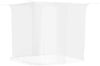 vidaXL Moskitonetz zum Aufhängen 156 Mesh Weiß 220x150x180 cm 4010055 Bild 2