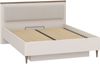 Forte LACETTI Bettgestell, Liegefläche 160 x 200 cm, elegantes Bett mit Lattenrost und Kopfteil, Schlafzimmer, Kaschmir|Beige|Valencia Eiche Holzdekor, 175,9 cm breit x 103,9 cm hoch x 208 cm tief Bild 3
