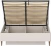 Forte LACETTI Bettgestell, Liegefläche 160 x 200 cm, elegantes Bett mit Lattenrost und Kopfteil, Schlafzimmer, Kaschmir|Beige|Valencia Eiche Holzdekor, 175,9 cm breit x 103,9 cm hoch x 208 cm tief Bild 4