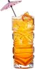 6 X 400ml Tiki-Gläser Bar-Halloween-Mai Tai-Zombie-Cocktails Bild 2