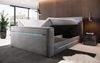 Boxspringbett Pluto mit TV Lift, RGB und Stauraum 200x200 Grau H3 (70-100kg) Bild 5