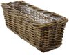 Pflanzkasten Rattan klein Pflanzschale Pflanzkorb Blumentopf Pflanztopf Übertopf Bild 3