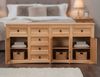 ebuy24 Sideboard New Mexico Sideboard mit 7 Schubladen und 3 Türen Bild 4