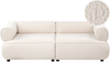 Sofa 3-Sitzer SALLA Bouclé Cremeweiß Bild 1