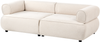 Sofa 3-Sitzer SALLA Bouclé Cremeweiß Bild 5