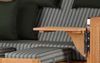 Strandkorb Komplettset - bene living - Ammersee Grande XL Teak - PE grau - Modell 504 - inkl. Liftersystem Bild 3