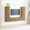vidaXL TV-Schrankset 6 pcs Artisan-Eiche Holzwerkstoff 3409113 Bild 4