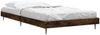vidaXL Bettgestell ohne Matratze Räuchereiche 100x200 cm Holzwerkstoff 832266 Bild 3