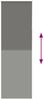 vidaXL Verdunkelungsrollo Grau 70x230 cm Stoffbreite 65,7 cm Polyester 4011200 Bild 5