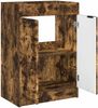 vidaXL Unter dem Waschbecken Badschrank Geräucherte Eiche 890099 Bild 4