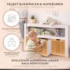 ONVAYA Sideboard mit Rollboxen - Bücherregal-Kuscheltier Aufbewahrung Bild 3