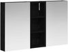 vidaXL Badezimmerschrank-Set 3 pcs 80 x 10,5 x 50 cm Holzwerkstoff 3403649 Bild 2