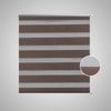 vidaXL Zebra-Rollo 40,9 x 100 cm, Stoffbreite 36,7 cm, Kaffeebraun 240185 Bild 3