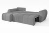 AX LIVING Eckcouch mit Schlaffunktion Malatya L Mini Sofa Hellgrau L Bild 5