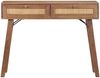 vidaXL Konsolentisch 100x35x76 cm Mango Massivholz 323598 Bild 2