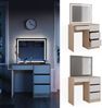 Schminktisch Sherry Sonoma 90 cm mit LED-Spiegel Vicco Bild 2