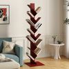 Bücherregal Eksjö Baumform Stahl 150x39x39 cm Rot [en. casa] Bild 5