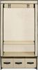 vidaXL Kleiderschrank Stoff, creme, 87 x 49 x 159 cm Bild 4